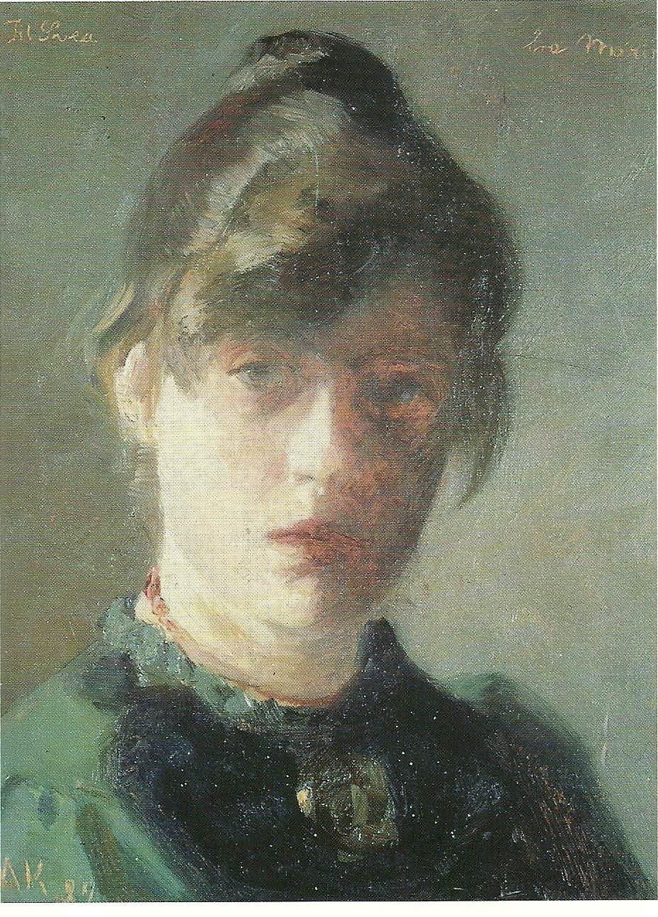 marie kroyer selvportraet